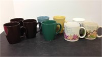 Assorted mugs