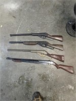4 Vintage BB Guns