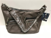 Saint Sabrina leather hand bag