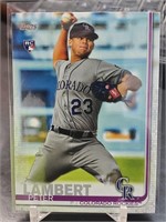 Peter Lambert 2019 Topps Update RC