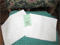 Vintage Emboidered NEW Pillowcases