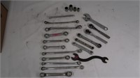 Craftsman Wrenches, Ratchet, Sockets-3/8-1/2"