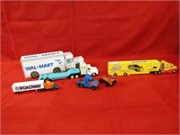 Diecast trucks & trailers.