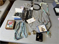 LOT OF COSTUME JEWELERY