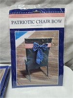 Patriotic Chair Bow
