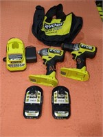 RYOBI 18V Brushless 2 Tool Kit