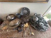 Silver plate lot (no shipping)