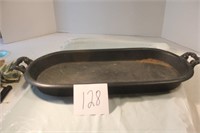 CAST IRON BAKING DISH 9X21"