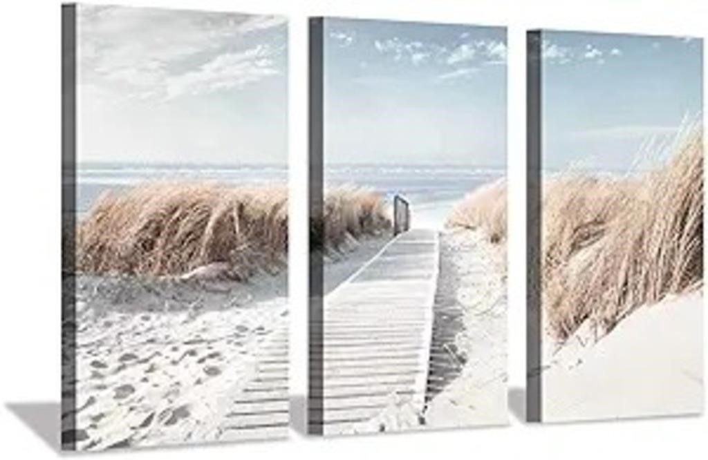 Hardy Gallery Beach Path Picture Coastal Artwork: