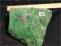 Ruby Fuchsite (Ruby ore w/green muscovite - 5.5"