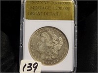 1892-S  VF-20-140.00 Silver Dollar - Mintage