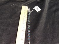 Swarovski Crystal Bracelet - Blue Star crystals