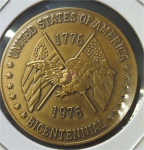 Rare 1976 bicentennial token Atglen centennial