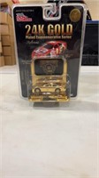 24K gold plated commemorative series car in
