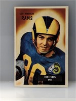 1955 Bowman #43 Tom Fears (High Grade) Rams