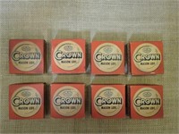 1937 Crown Mason Lids One Dozen Per Box Old Stock