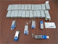 APPROX. 27 KOFFMAN THOMAS FLASH DRIVES 8GB EACH