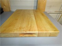 Thick Solid Wood Cutting Board Great Shape