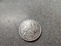 1880 O Morgan silver dollar coin