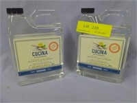 2 Cucina Hand Soap Refill Bottles 33.8 oz. bottles
