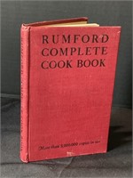 1947 RUMFORD COMPLETE COOK BOOK