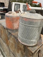 2 Vintage Gas Cans