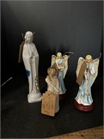 Assorted Angel Figurines