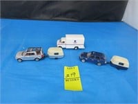 Assorted accessory vehicles