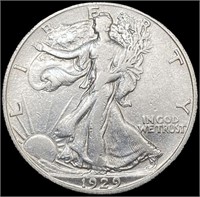 1929-S Walking Liberty Half Dollar CLOSELY