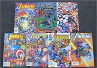 (7) 1995-1997 Marvel Avengers Comic Books