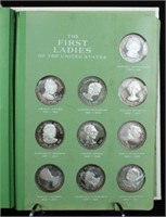 First Ladies of the US Sterling Proof Set, 40 Pcs.