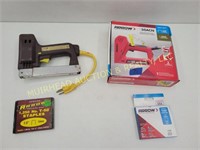 ARROW ELECTRIC STAPLERS, 1 NEW, 1 UNTESTED,