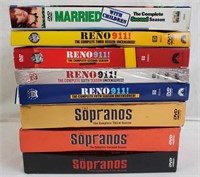 Sopranos, Beno 911 & Married With Children Dvds