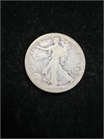 1916 D Walking Liberty Half Dollar