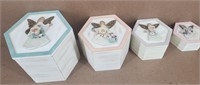 4pc  Angel Canisters