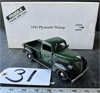 Die Cast Danbury Mint 1941 Plymouth Pickup