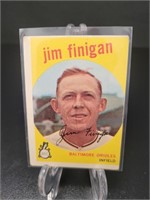 1959 Topps , Jim Finigan baseball card