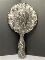 Sterling Unger Bros Art Nouveau Mirror  “Dawn”