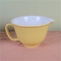 Yellow Plastic Mixing Bowl