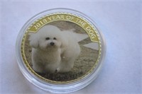 Year of the Dog Colour Commemorative Coin