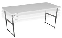 Lifetime 4' Plastic Folding Table