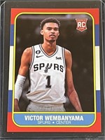 Victor Wembanyama 1986 Fleer Style Rookie Card
