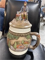 Large painted stein