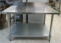 Stainless Steel Commercial Table 4ft x 2ft x 39in