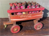 Coca-Cola Wagon & Bottles
