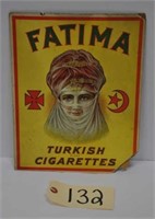Fetima Turkish Cigarettes Poster