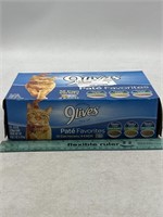9 Lives 12ct Can Pate Favorites Cat Food