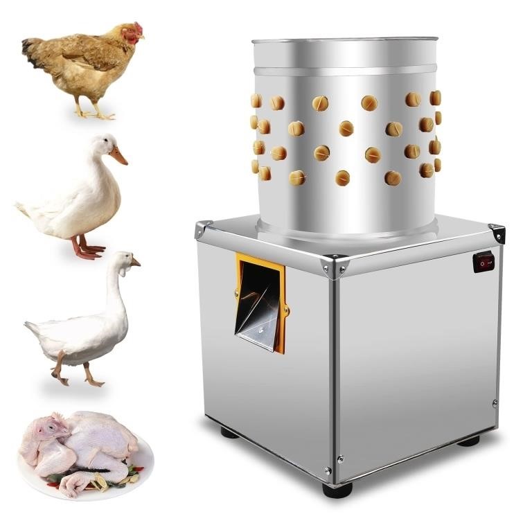 FINAL SALE Eachbid 12" Electric Chicken Plucker