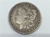 1884CC Morgan Dollar