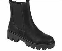 Journee Collection Womens Boots Black Ivette SZ 10